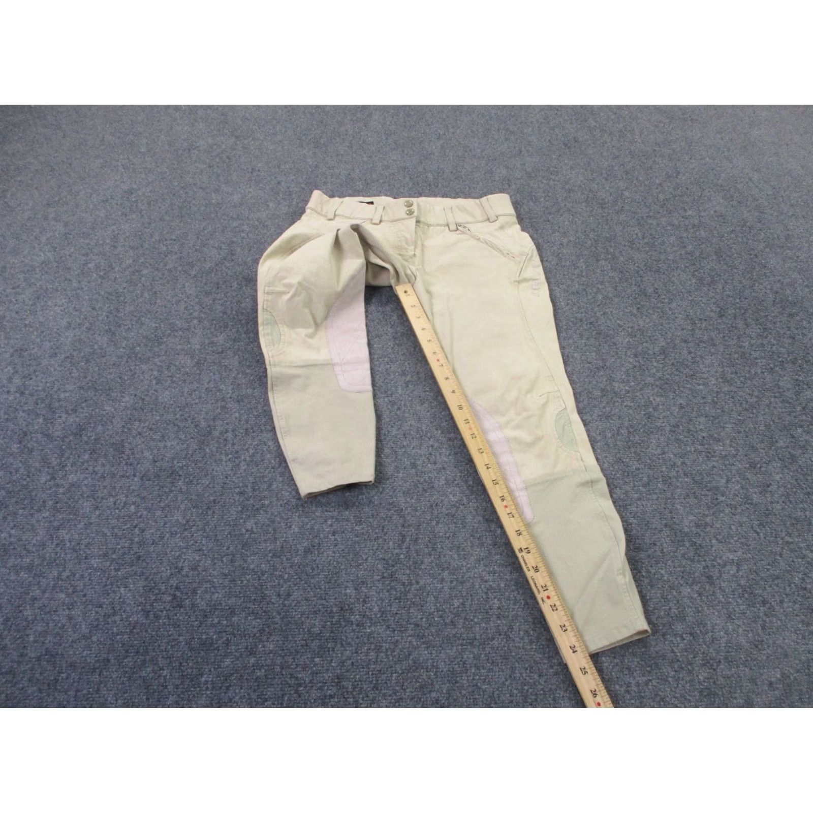 Ariat Ariat Pants Womens Beige 28 Pro Riding Equestrian Active Work Stretch Breeches Pants Size 28" / US 6 / IT 42 - 3 Thumbnail