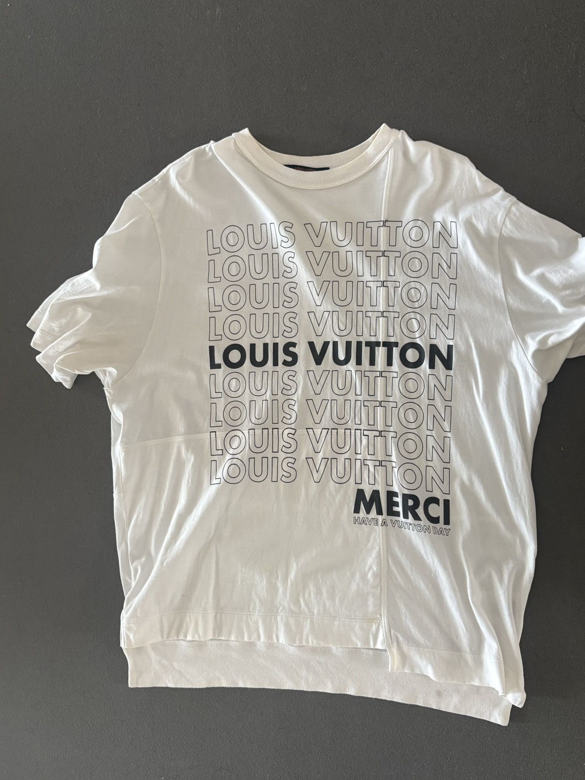 Louis Vuitton “thank you” short sleeve t shirt