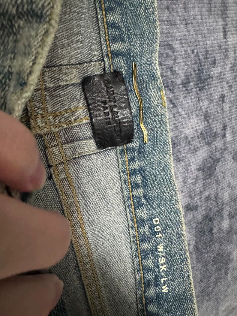 Saint Laurent Paris saint laurent paris14SS Knife Cut Jeans of Great Destructio Size US 27 - 5 Thumbnail