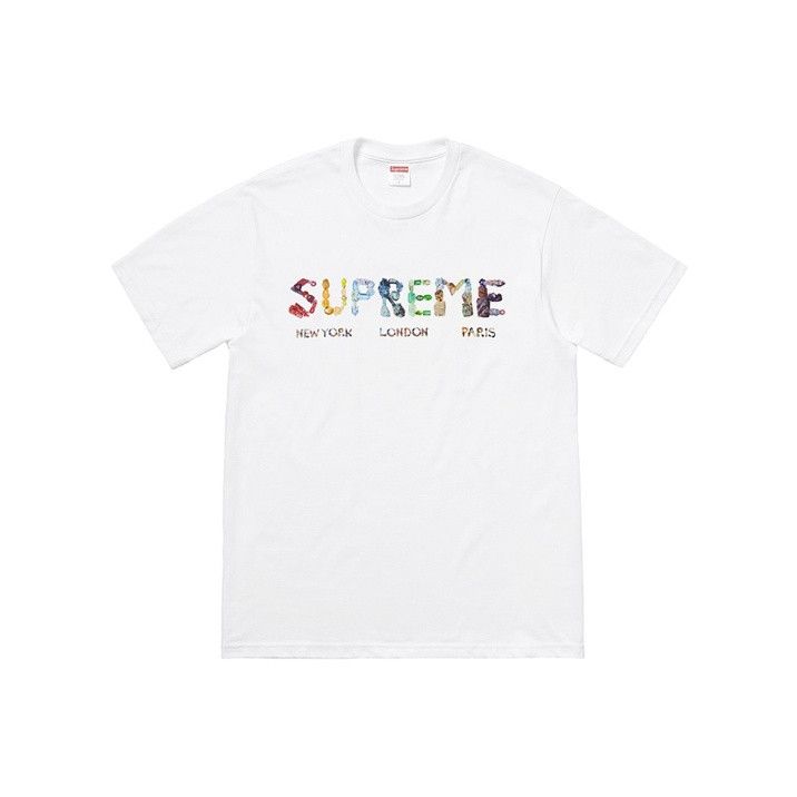 Supreme Supreme Rocks Graphic T-Shirt White Size L Size US L / EU 52-54 / 3 - 1 Thumbnail