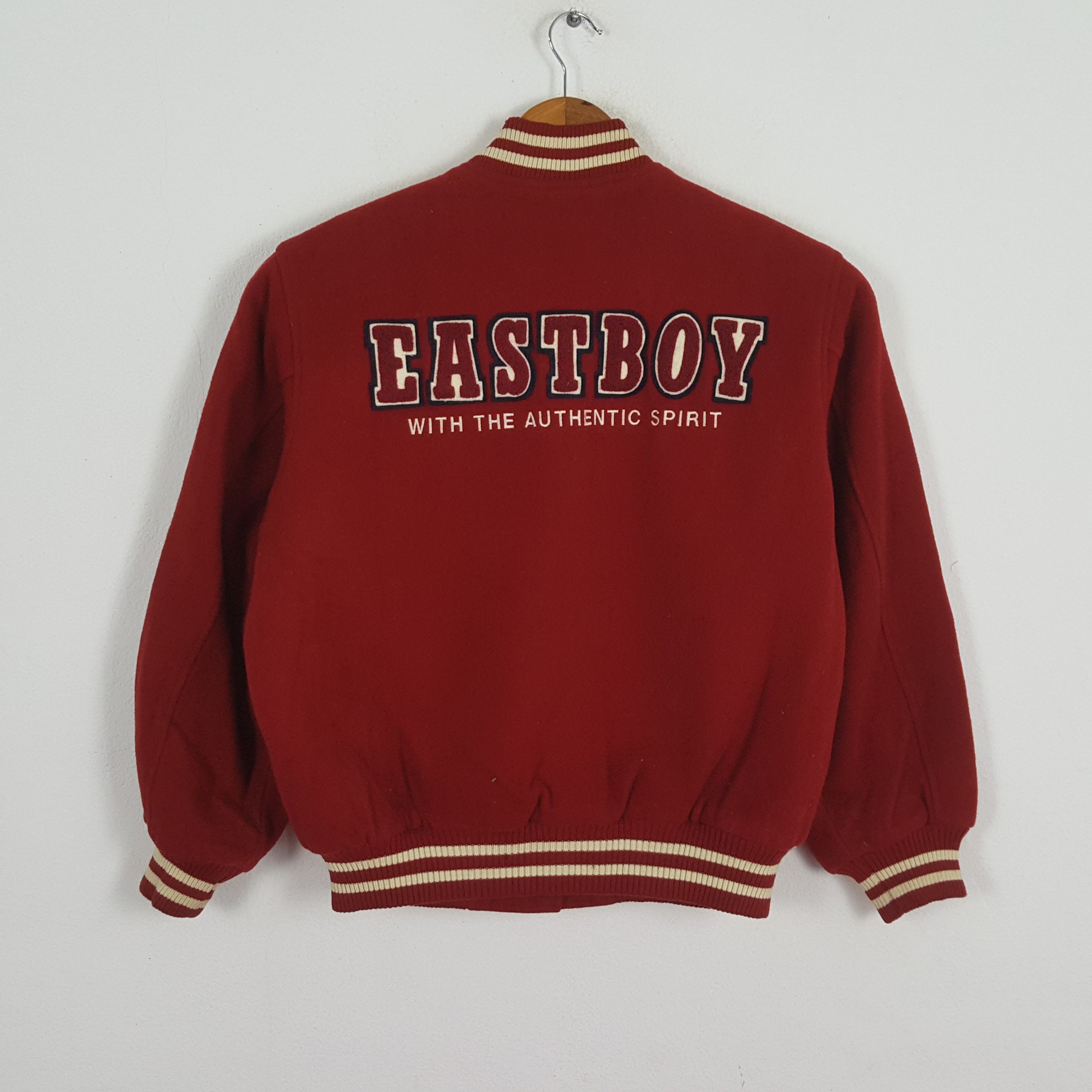 Japanese Brand × Vintage Vintage EAST BOY Japanese Brand Varsity Jacket Size US L / EU 52-54 / 3 - 1 Thumbnail