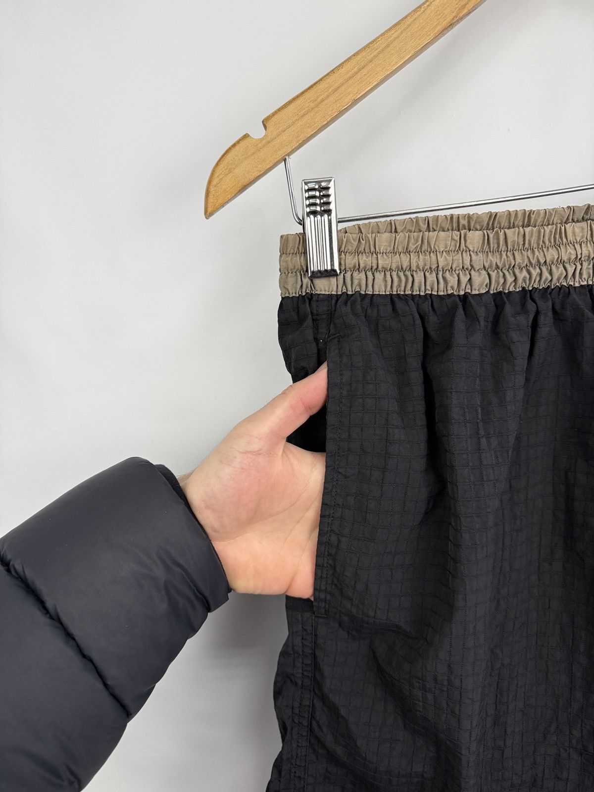 Nike 🇺🇸 Vintage 90s Nike Nylon Shorts Rare Retro Hype Y2K Size US 34 / EU 50 - 4 Thumbnail