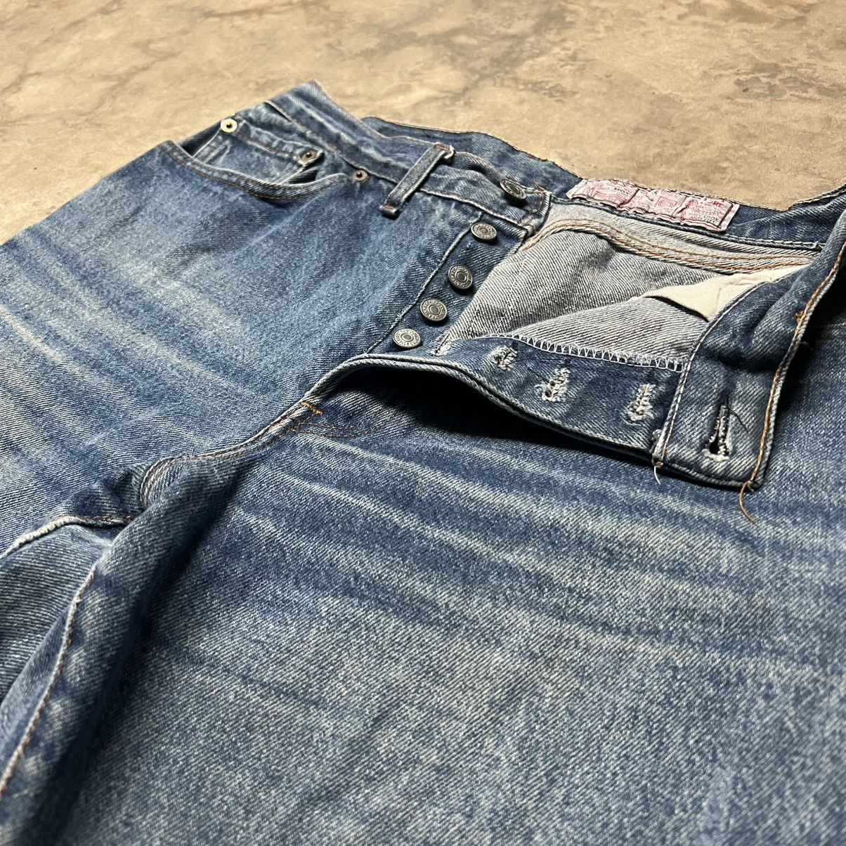 Levi's × Levi's Vintage Clothing × Vintage Vintage 80’s Levi’s 501 🇺🇸 Straight Leg Women’s Denim Jeans Size 32" / US 10 / IT 46 - 2 Thumbnail