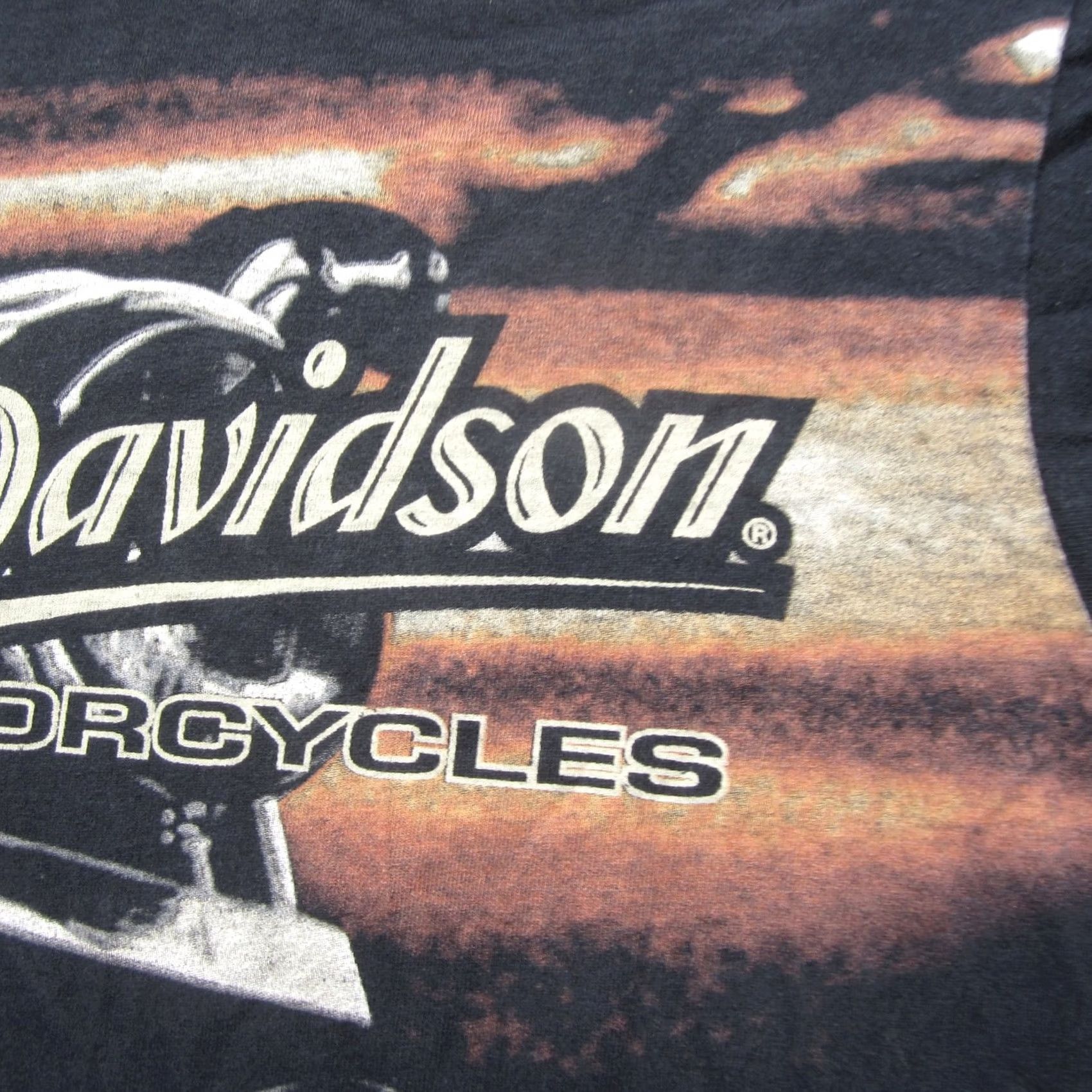 Harley Davidson Vintage Harley Davidson Shirt Mens L AOP Motorcycle Graphic Long Sleeve USA 90s - Big Size Size US L / EU 52-54 / 3 - 5 Thumbnail