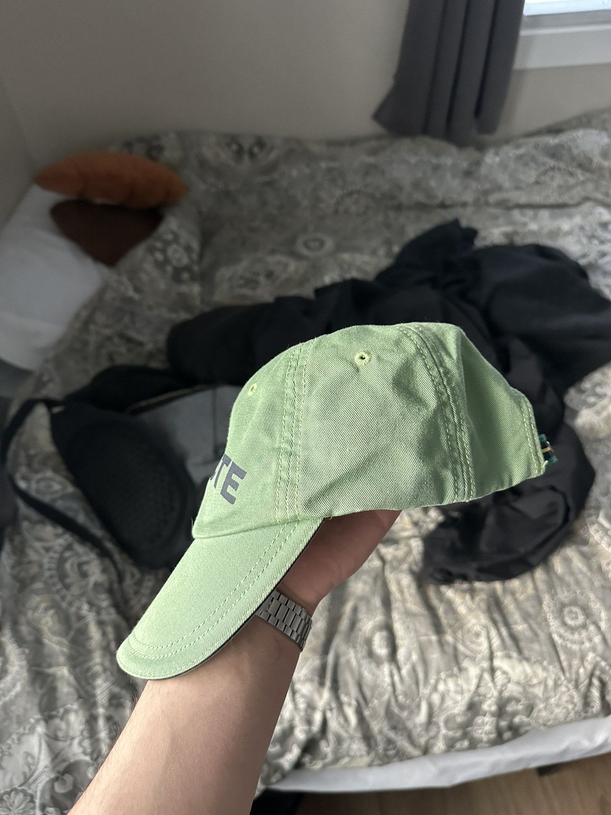 Lacoste × Vintage Vintage Lacoste big logo cap Rap Y2K Size ONE SIZE - 3 Thumbnail