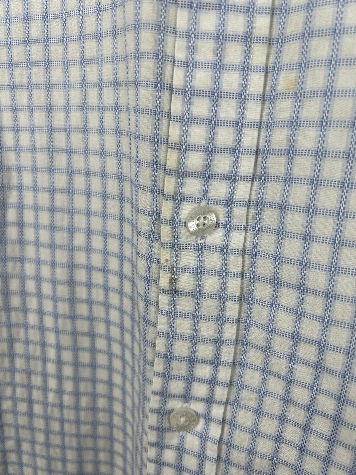 Vintage Mens Vintage Yves Saint Laurent Shirts button up luxury ysl Size US XXL / EU 58 / 5 - 13 Thumbnail