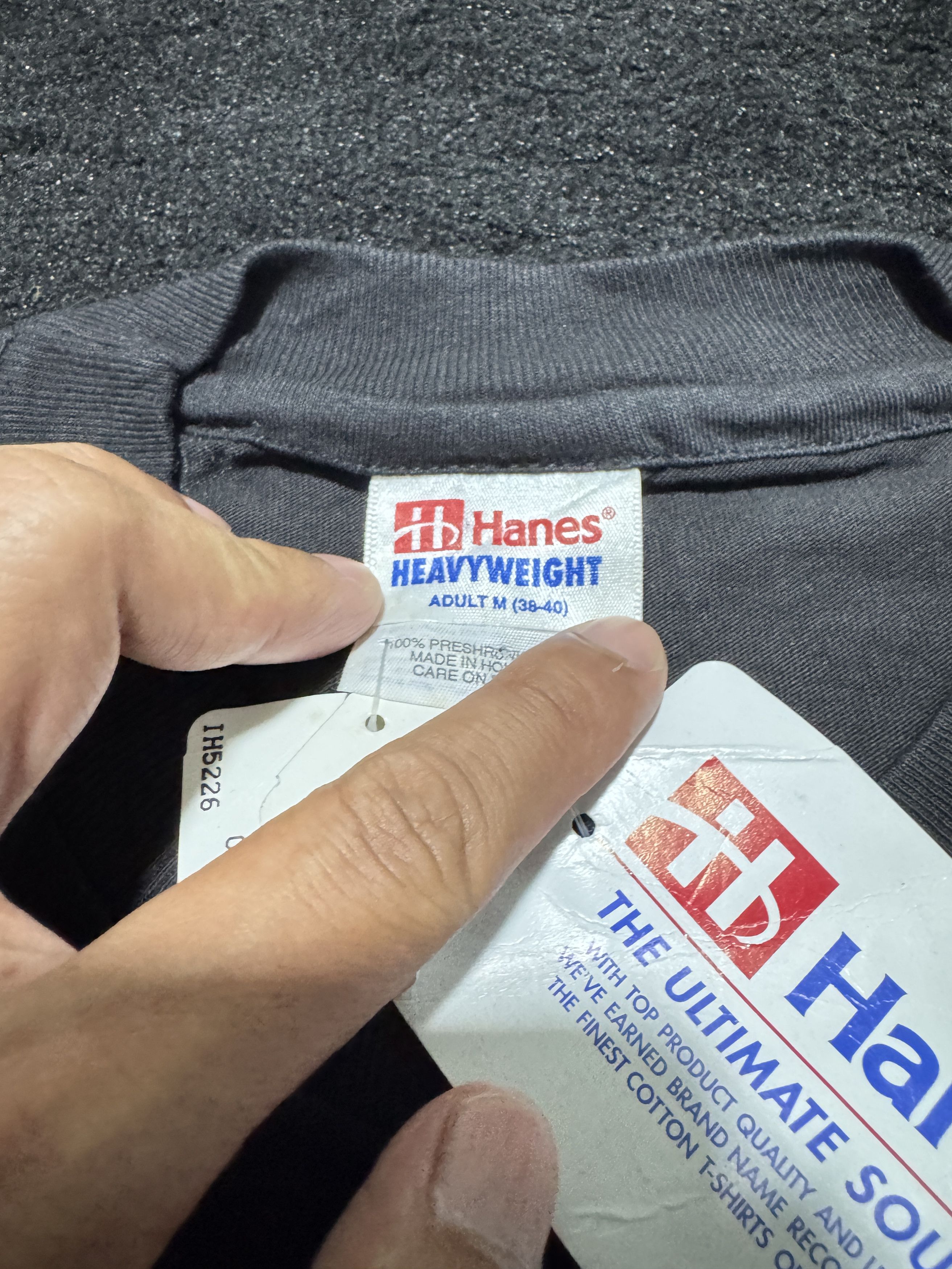 Hanes With Tag Vintage Hanes Big Logo Made In Usa T shirt Size US M / EU 48-50 / 2 - 3 Thumbnail