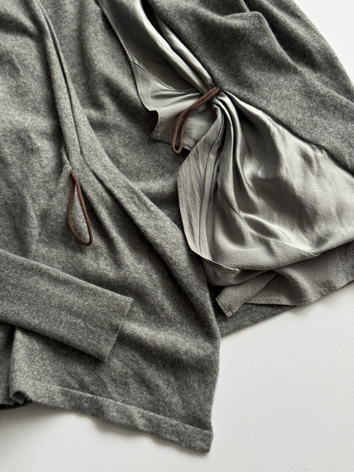 Brunello Cucinelli Brunello Cucinelli Women's Gray Cashmere Cardigan Size S / US 4 / IT 40 - 4 Thumbnail