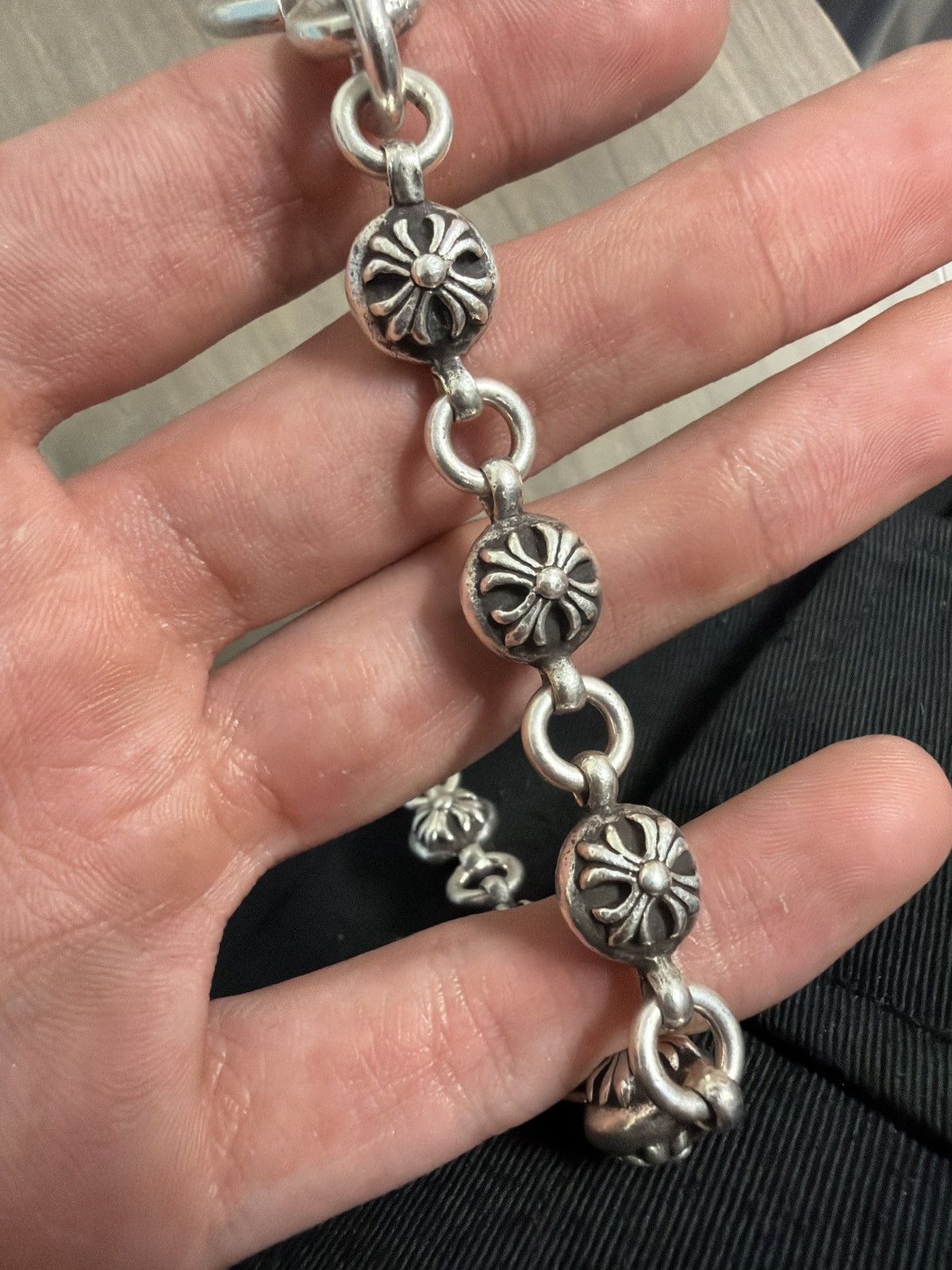 Chrome Hearts Chrome hearts 24 inch cross ball wallet chain Size ONE SIZE - 25 Thumbnail