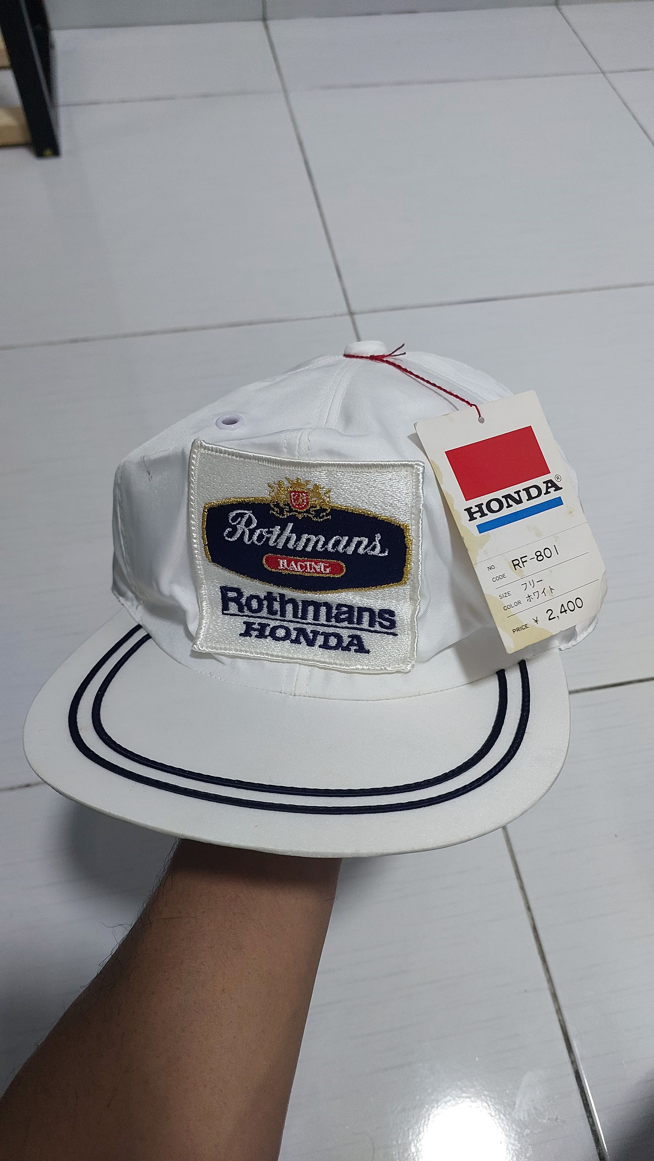 Honda VINTAGE HONDA ROTHMANS HAT CAP Size ONE SIZE - 2 Thumbnail