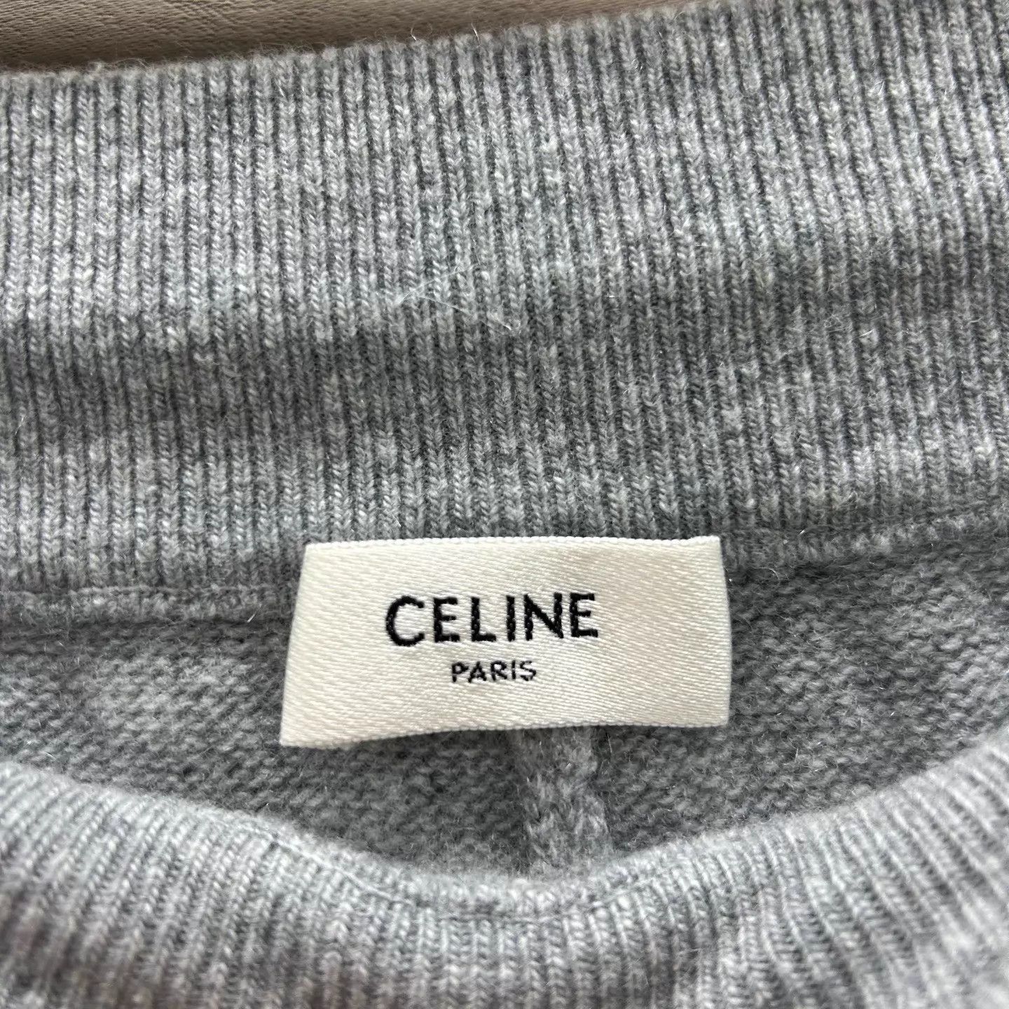 Celine Celine 99 New Gray Drawstring Wool Short S ys001357 Size 26" / US 2 / IT 38 - 3 Thumbnail