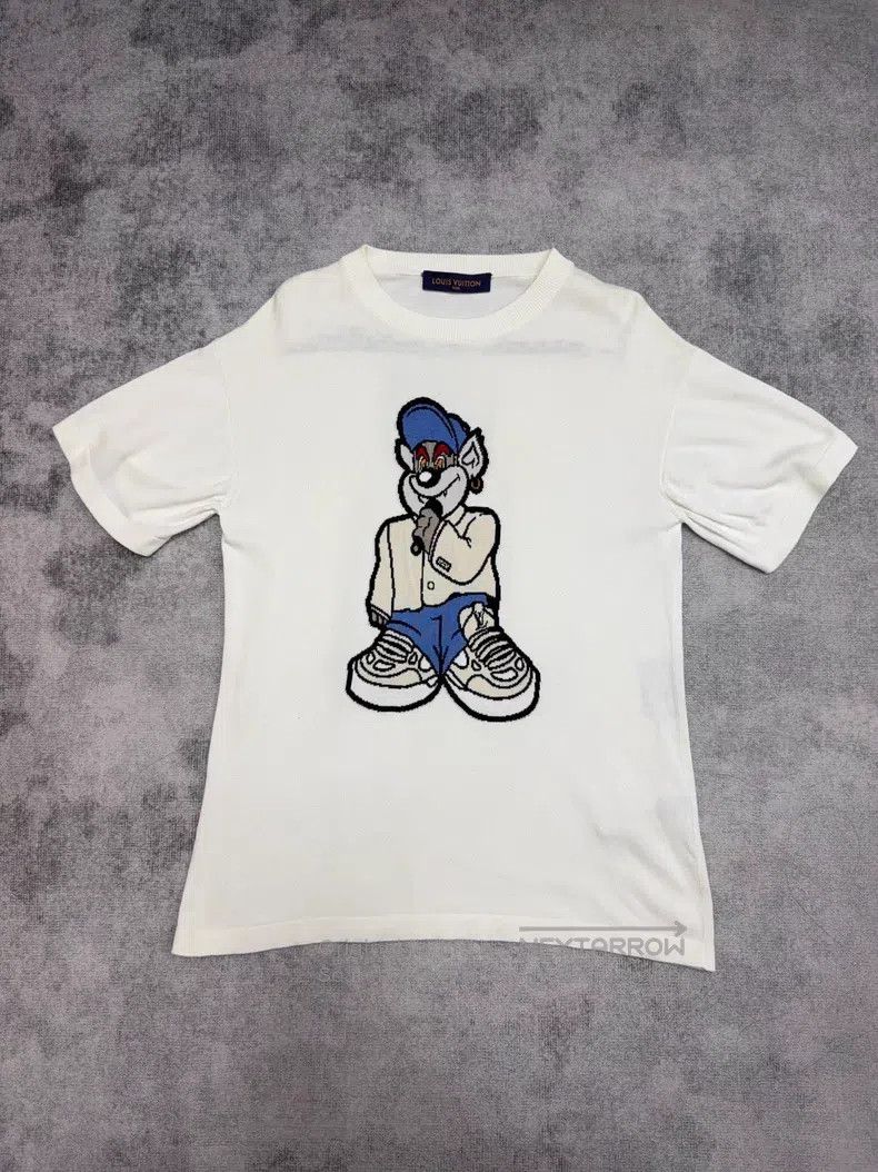Louis Vuitton Louis Vuitton Cartoon Singer Bear Short Sleeve T-shirt Size US XS / EU 42 / 0 - 1 Thumbnail