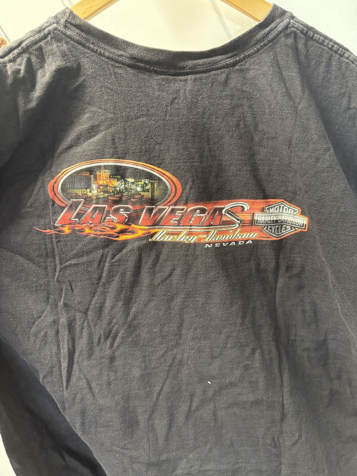 Harley Davidson Vintage Skull Harley Tee Size US XL / EU 56 / 4 - 3 Thumbnail