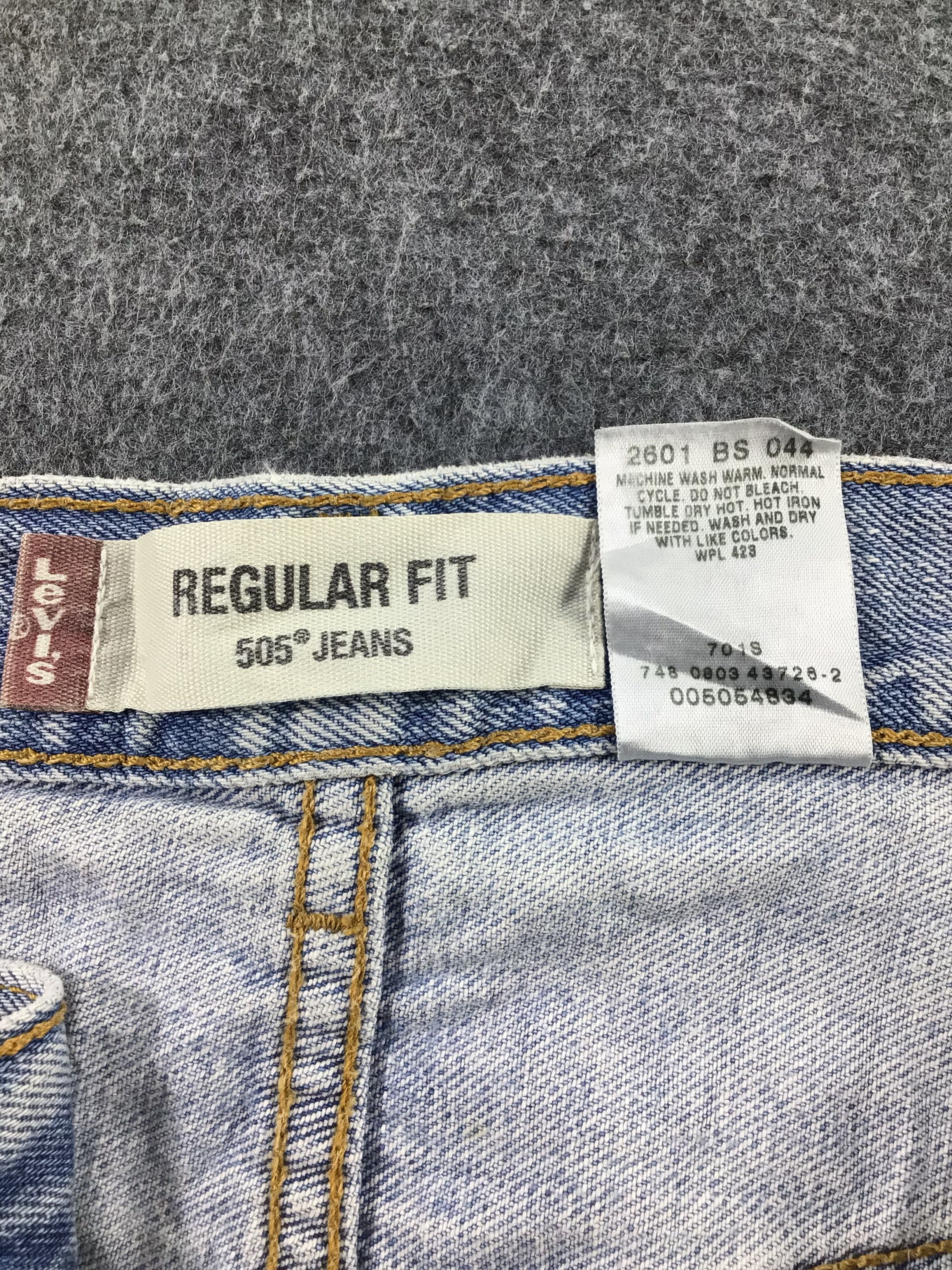 Levi's Vintage Levis 505 Jeans-J882 Size US 32 / EU 48 - 11 Thumbnail