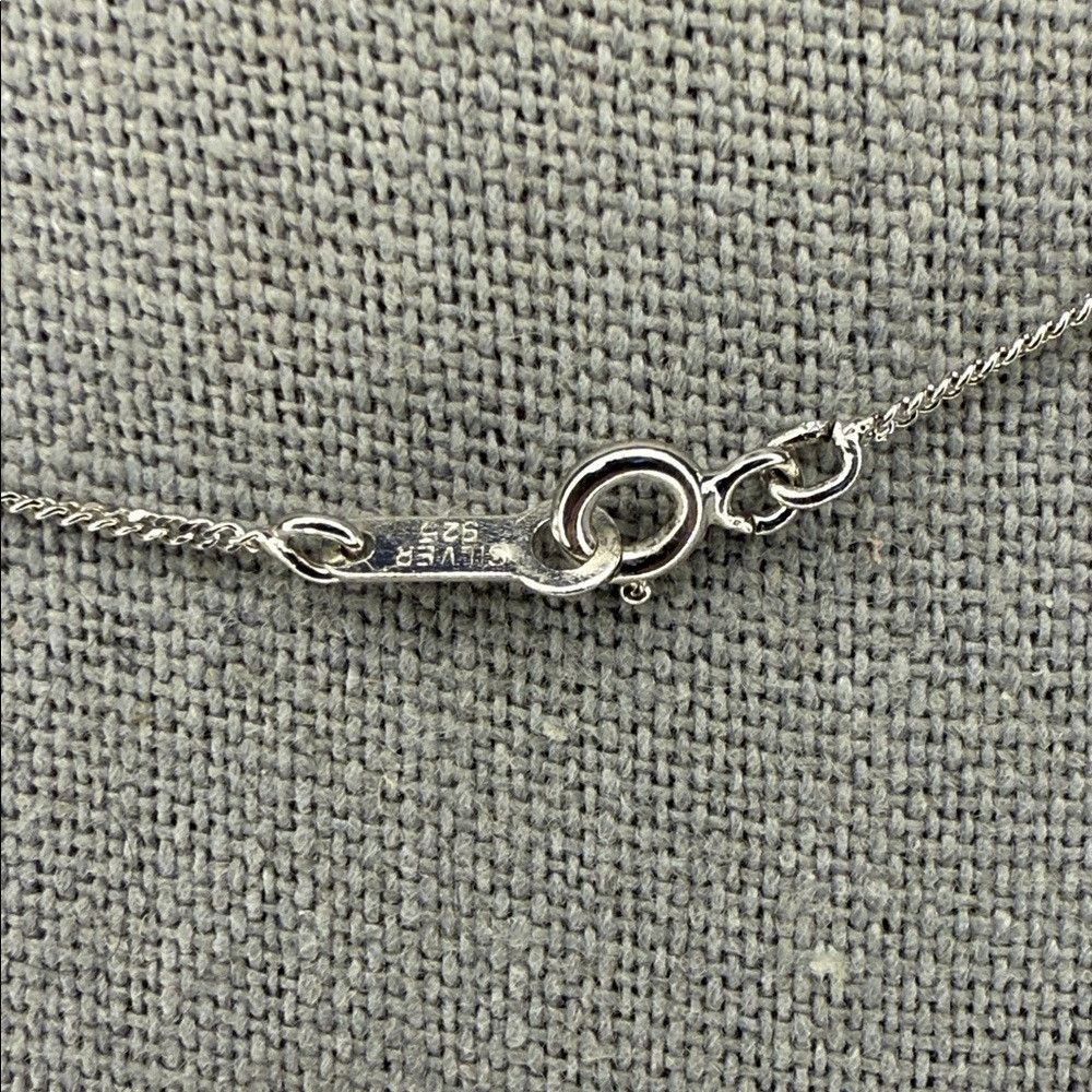 Gucci Gucci Sterling Silver Cross Pendant Necklace 16in Chain 925 Size ONE SIZE - 6 Thumbnail