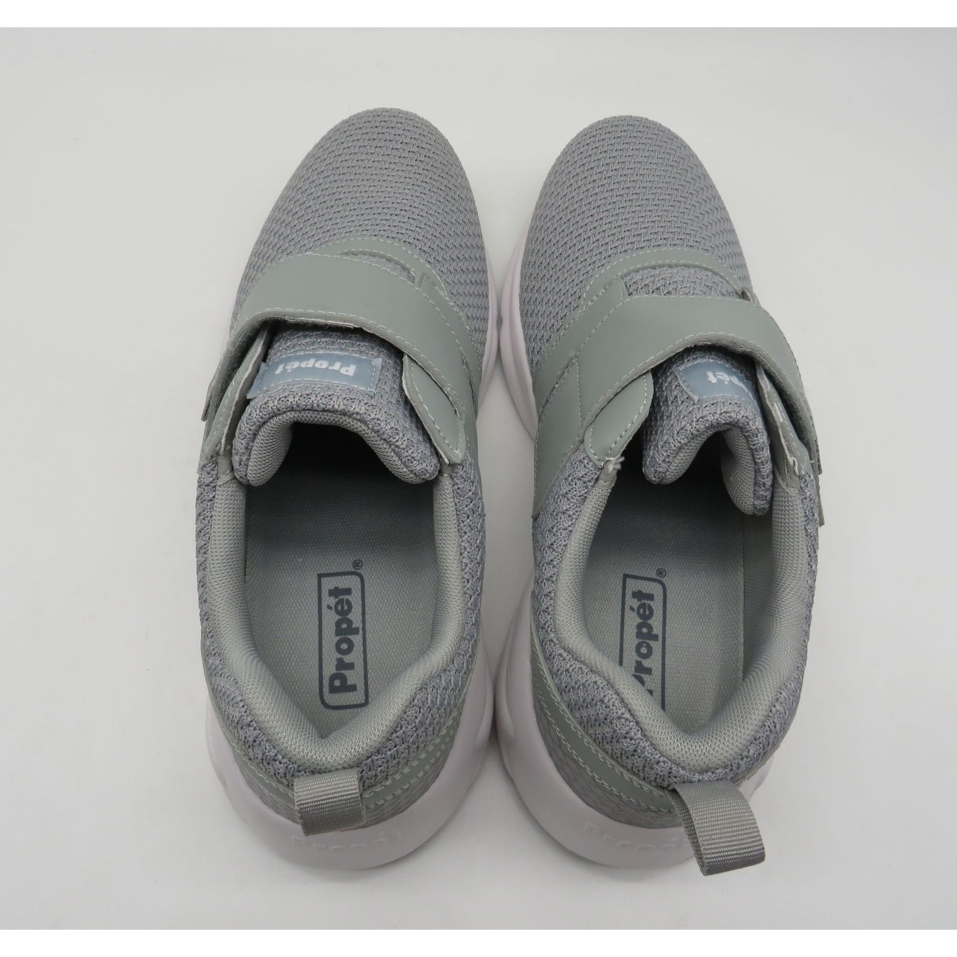Other Propet Men's Gray Mesh Adjustable Strap Walking Shoes Size 1 Size US 10 / EU 43 - 6 Thumbnail