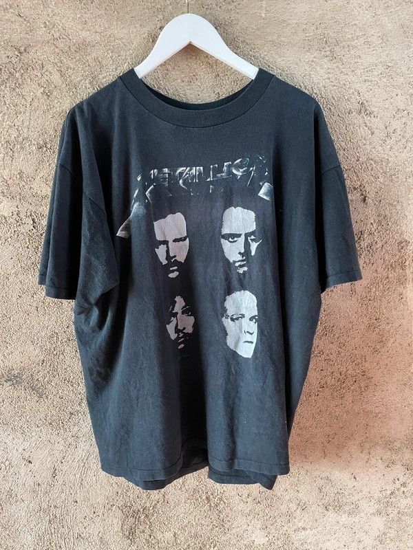 Metallica Metallica black album tour shirt europe 1991 Size US L / EU 52-54 / 3 - 1 Thumbnail
