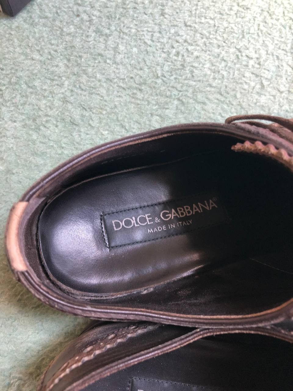 Dolce & Gabbana Vintage Dolce Gabbana Leather Oxford Shoes 5 Mens Size US 5 / EU 37 - 4 Thumbnail