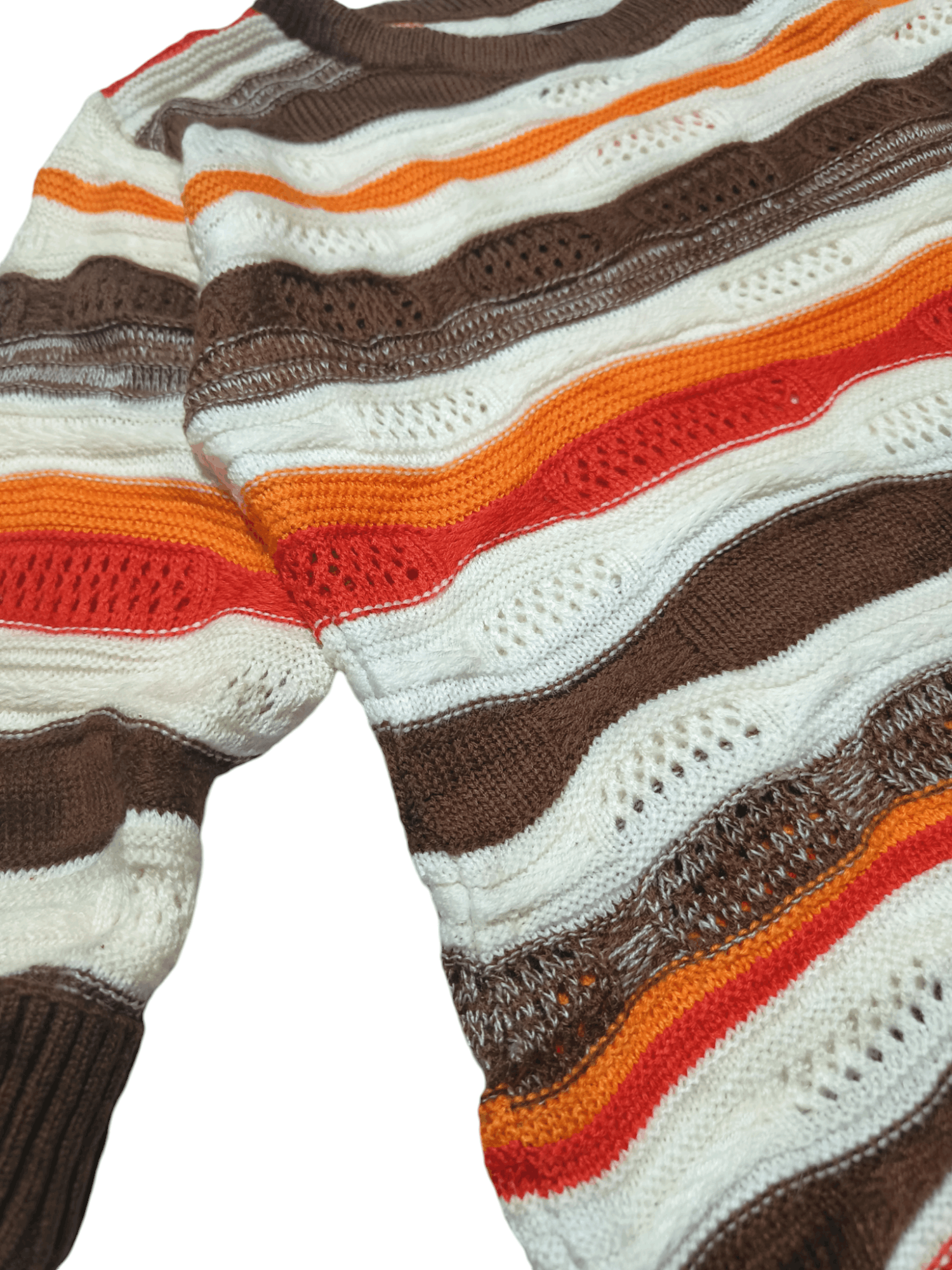 Other Vintage MY CLUB Women's Cable knit Motifs Knit Sweater Size S / US 4 / IT 40 - 4 Thumbnail