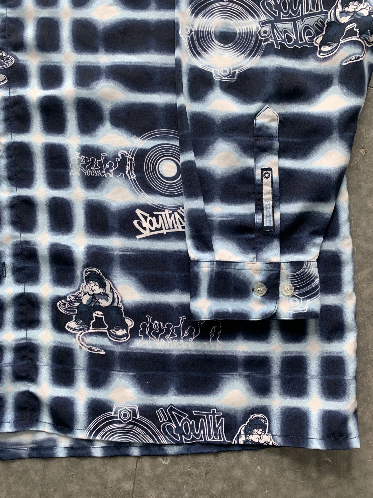 Southpole × Vintage Crazy Vintage Y2K Southpole Graphic Shirt Baggy Skater Size US XXL / EU 58 / 5 - 2 Thumbnail