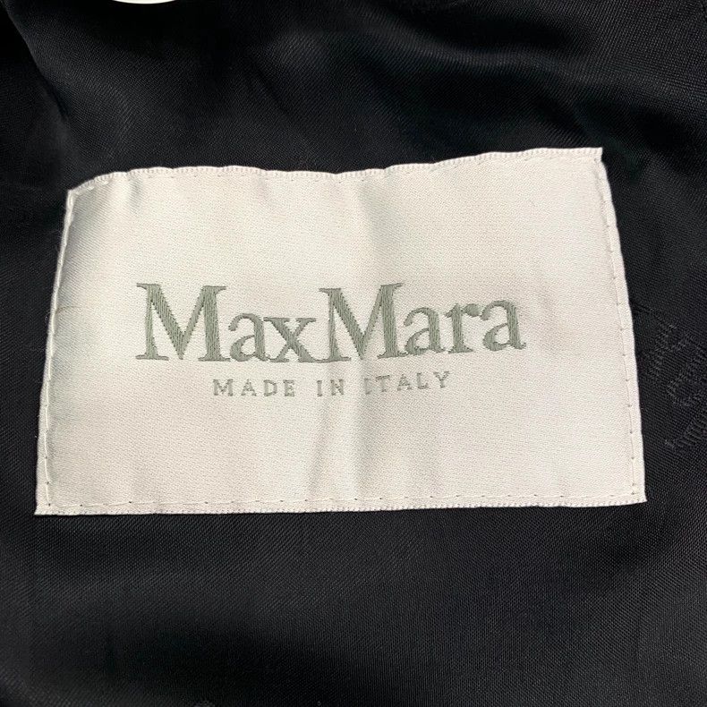Max Mara Max Mara Black lapel hooded belt cashmere coat Size M / US 6-8 / IT 42-44 - 5 Thumbnail
