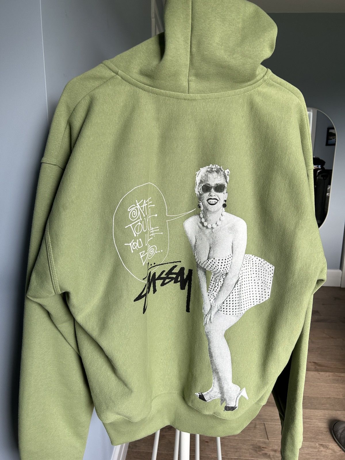 Stussy Stüssy Skate Tough Full Zip Hoodie Green XL Size US XL / EU 56 / 4 - 2 Thumbnail