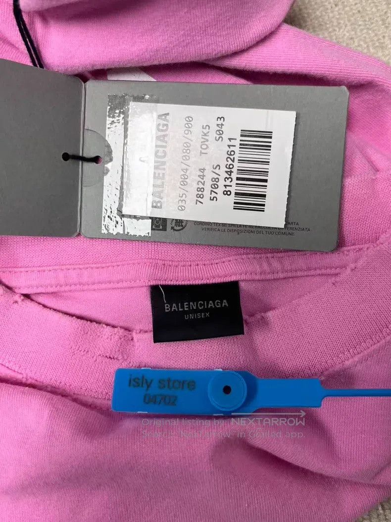 Balenciaga Balenciaga Logo Letter Printed Casual Long Sleeve T-Shirt Size US S / EU 44-46 / 1 - 5 Thumbnail