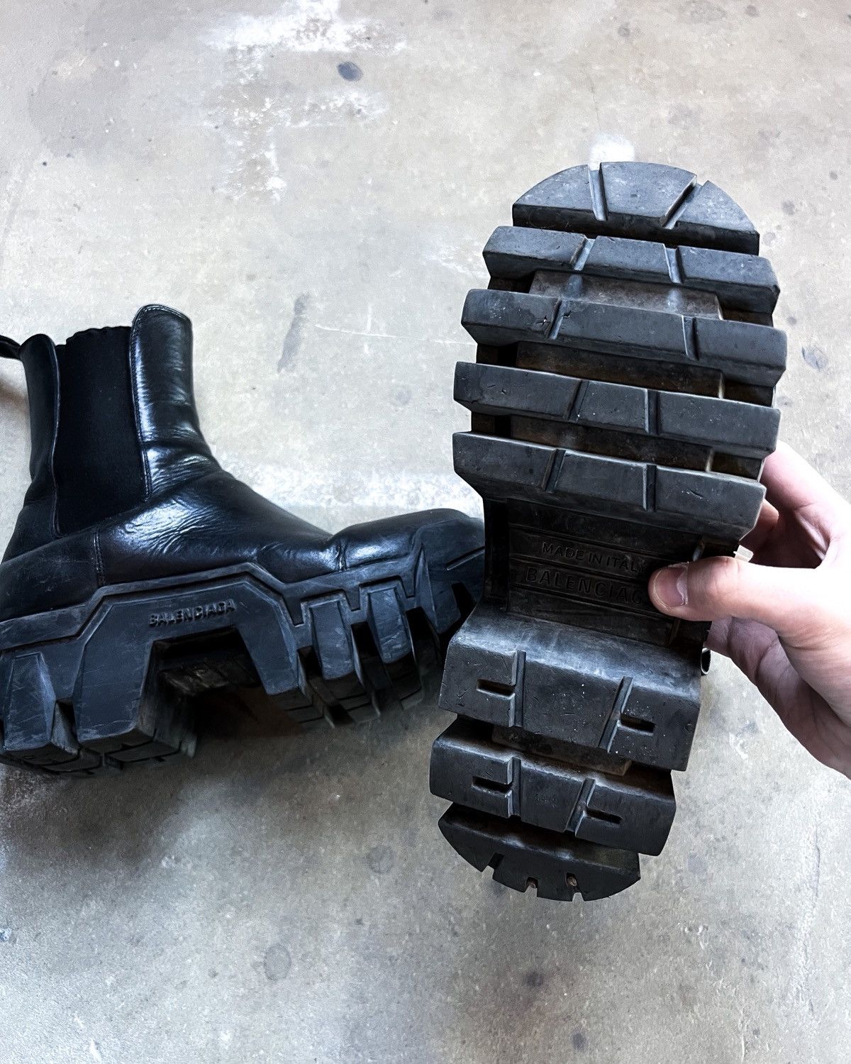 Balenciaga BULLDOZER PULL ON BOOTS Size US 8 / EU 41 - 7 Thumbnail