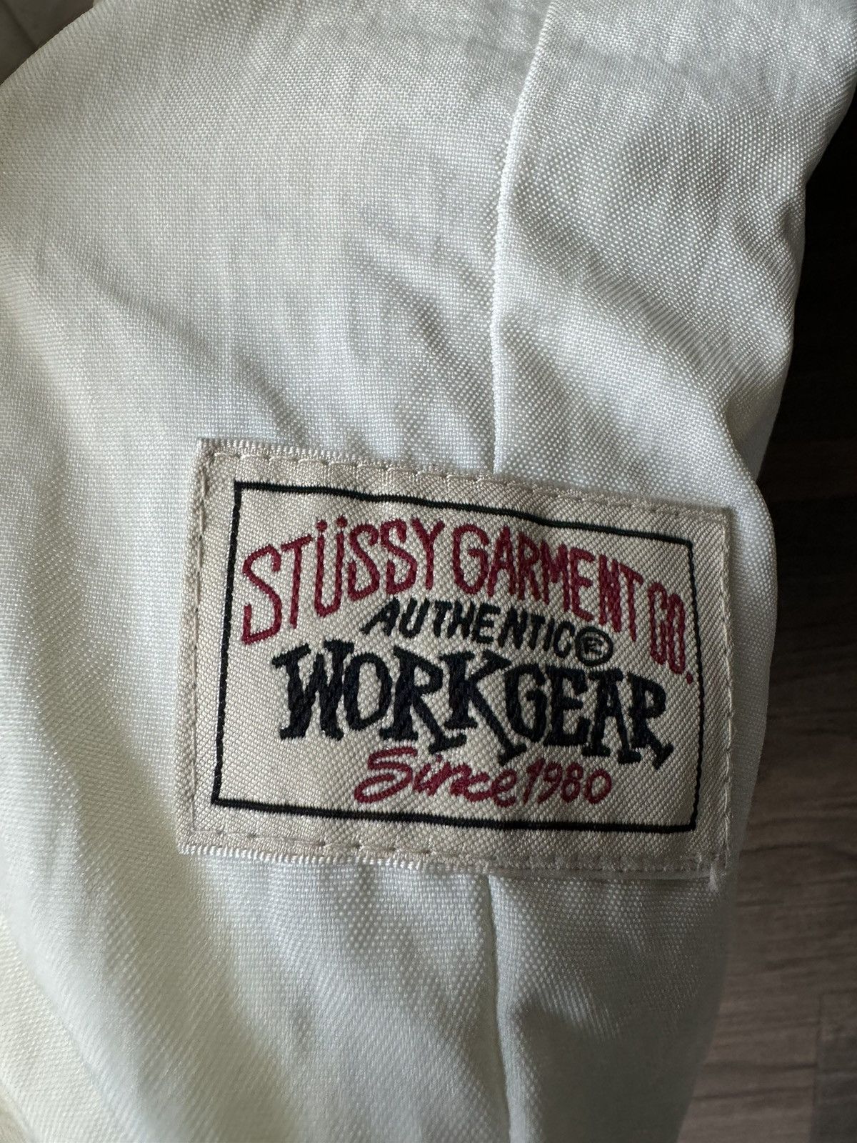 Stussy Stussy Quilted Cream Reversible Vest Size US S / EU 44-46 / 1 - 4 Thumbnail