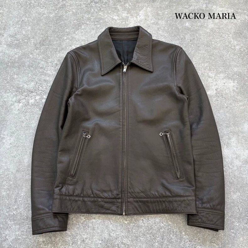 wacko maria Leather jacket jacket 2503-Nextarrow