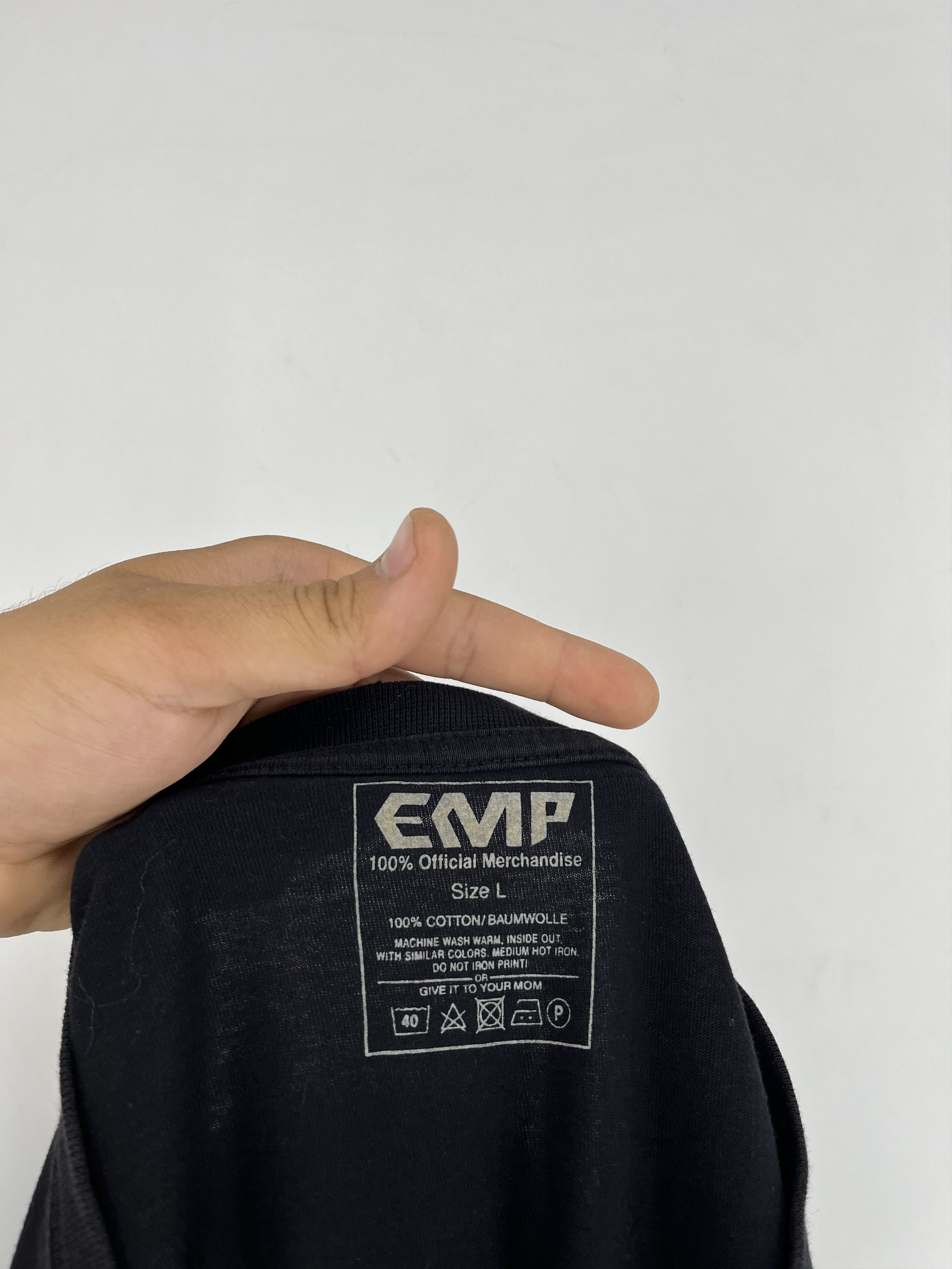 Vintage Vintage Y2k Washed AvantGarde Tribal Tee Streetwear Size US L / EU 52-54 / 3 - 9 Thumbnail