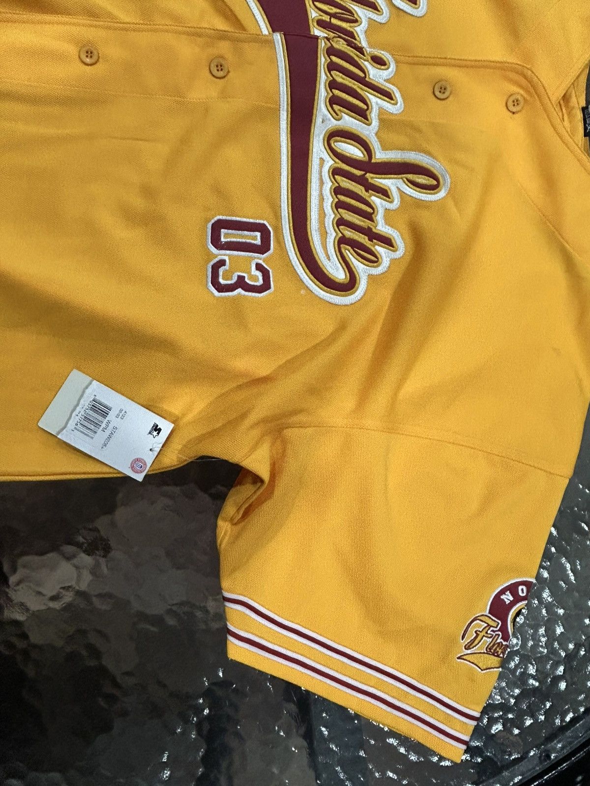 Starter × Vintage Vintage Starter Seminoles FSU Jersey Medium Baseball Jersey Size US M / EU 48-50 / 2 - 5 Thumbnail