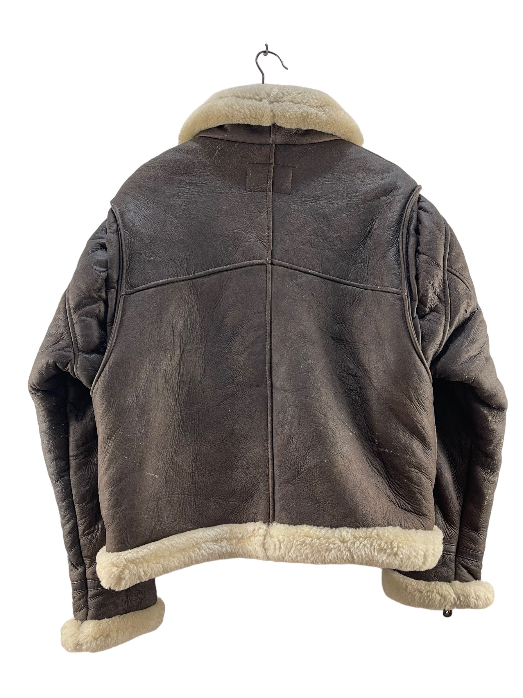 Other Vintage B3 Air Force U.S. Army Style Leather Jacket Size US M / EU 48-50 / 2 - 2 Thumbnail