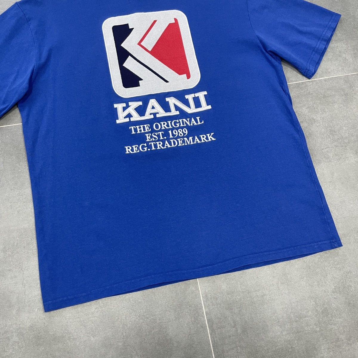 Karl Kani Karl Kani Embroidered Box Logo T-Shirt Size M Oversized Size US M / EU 48-50 / 2 - 4 Thumbnail