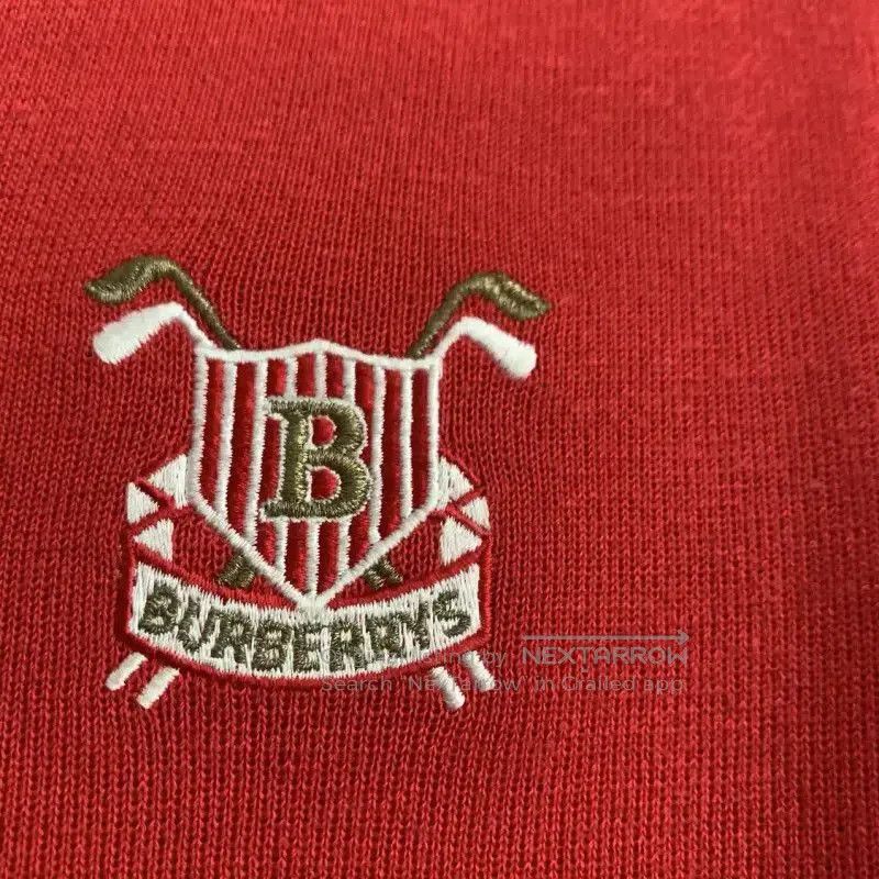 Burberry Burberry Red Cotton Blend Women's Knit Top. Size M / US 6-8 / IT 42-44 - 8 Thumbnail