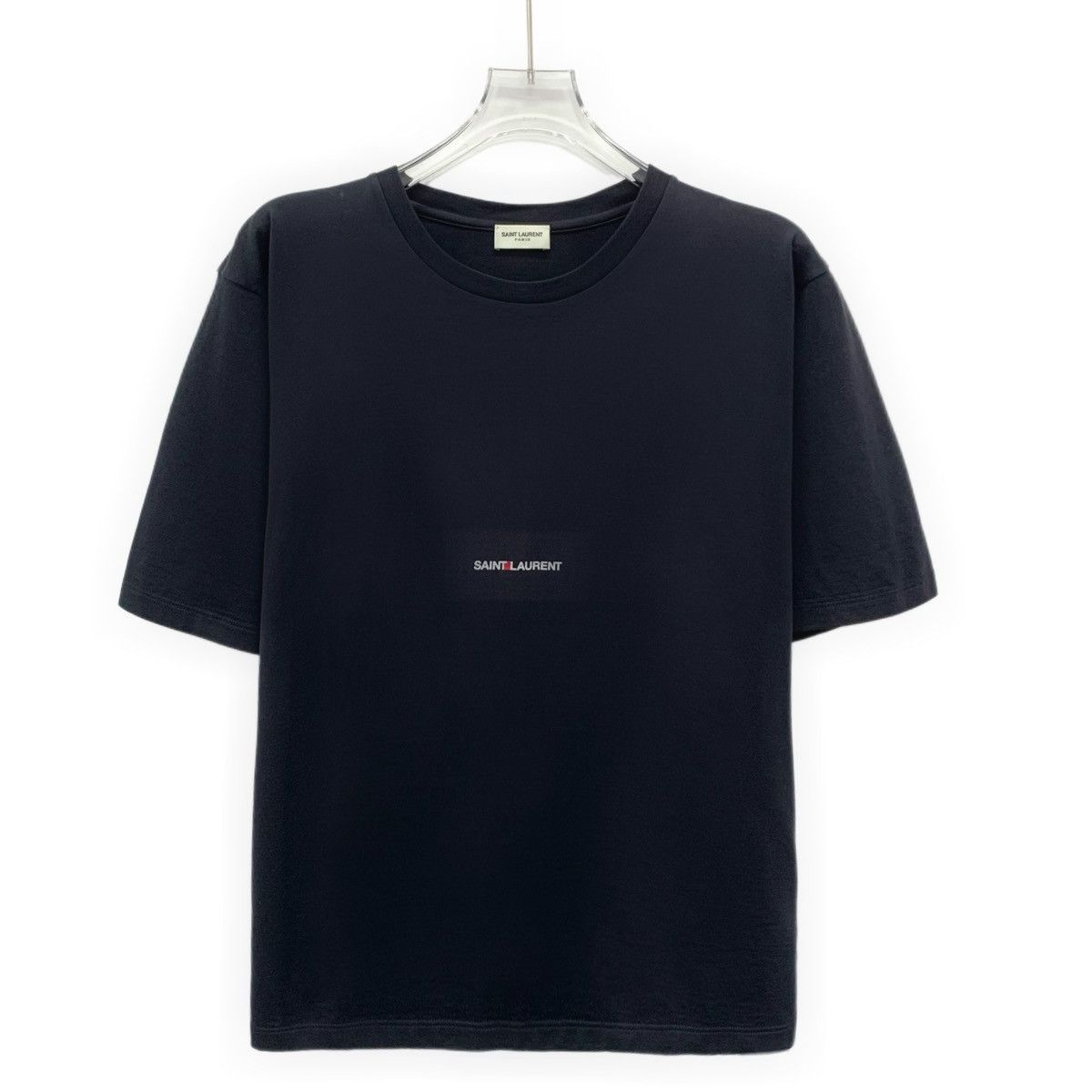 Yves Saint Laurent Yves Saint Laurent Logo Print Short Sleeve T-Shirt K26WX Size S / US 4 / IT 40 - 1 Thumbnail