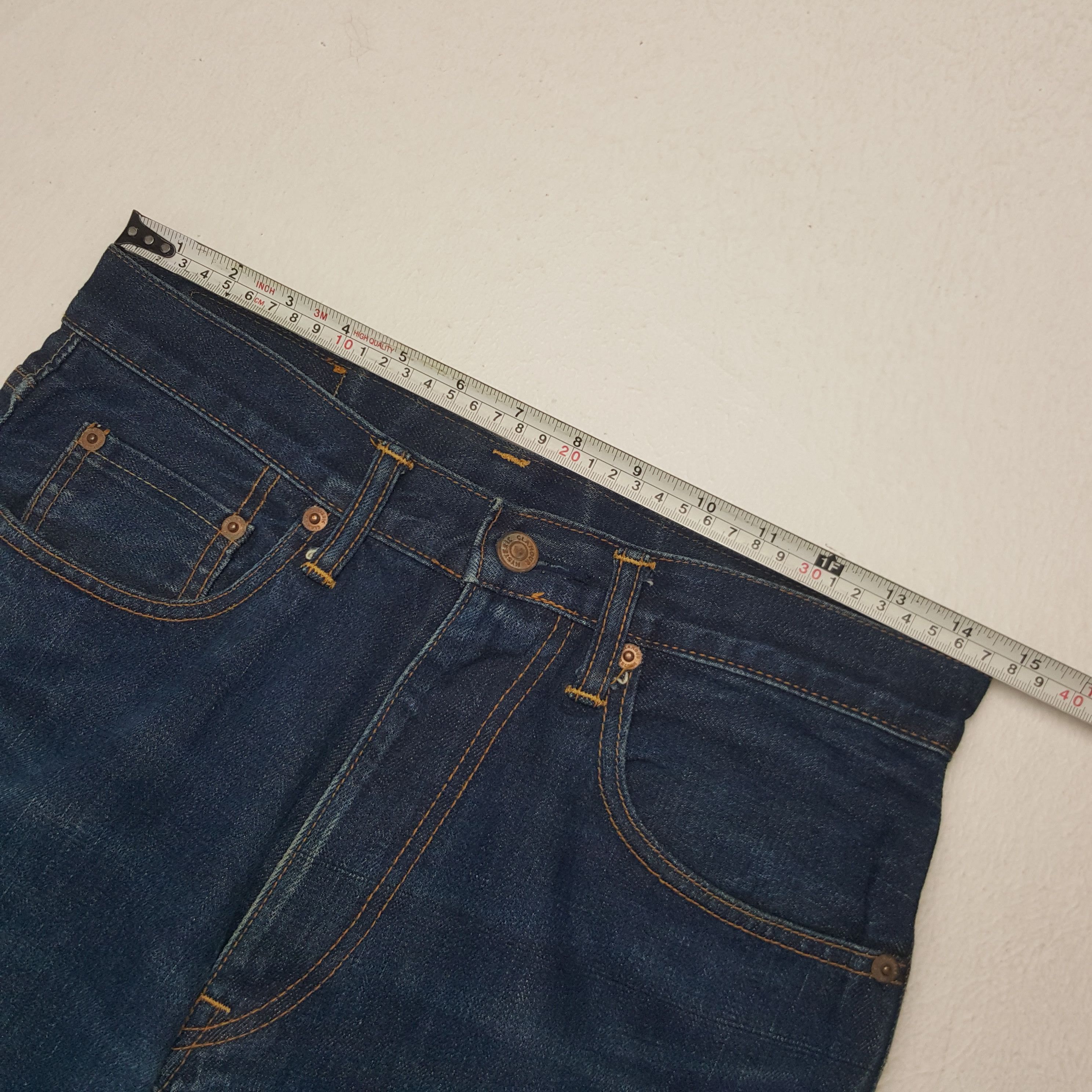 Hysteric Glamour × Vintage Vintage Hysteric Glamour Japan Custom Logo Denim Jeans Size US 28 / EU 44 - 7 Thumbnail