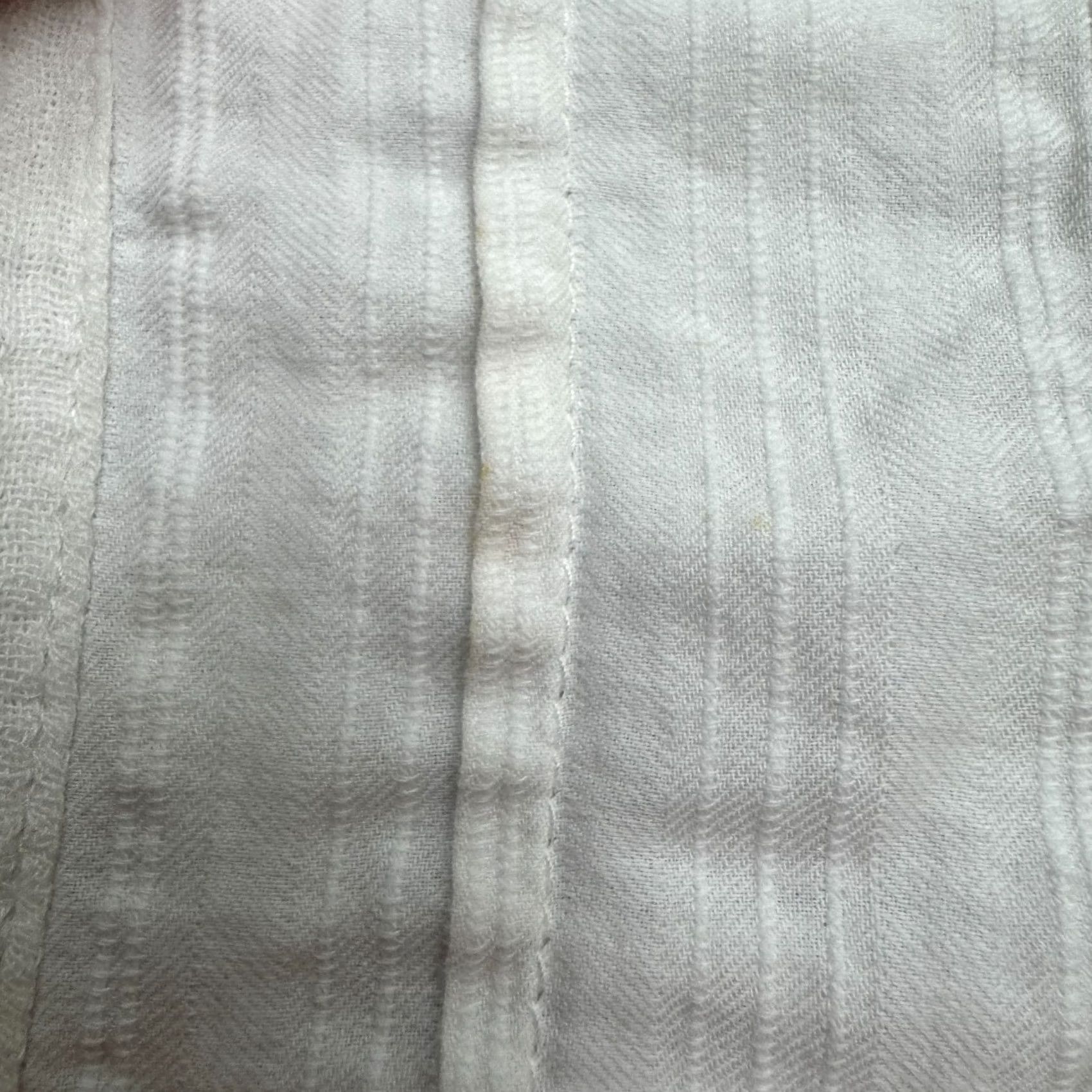 Bell BeachLunchLounge Blouse Cotton Gauze Peasant XL White Bell Sleeve Shirt Womens Bohemian Peasant, 3/4 Sleeve, V-Neck, Summer, Spring, Fall, Regular Fit Size XL / US 12-14 / IT 48-50 - 6 Thumbnail