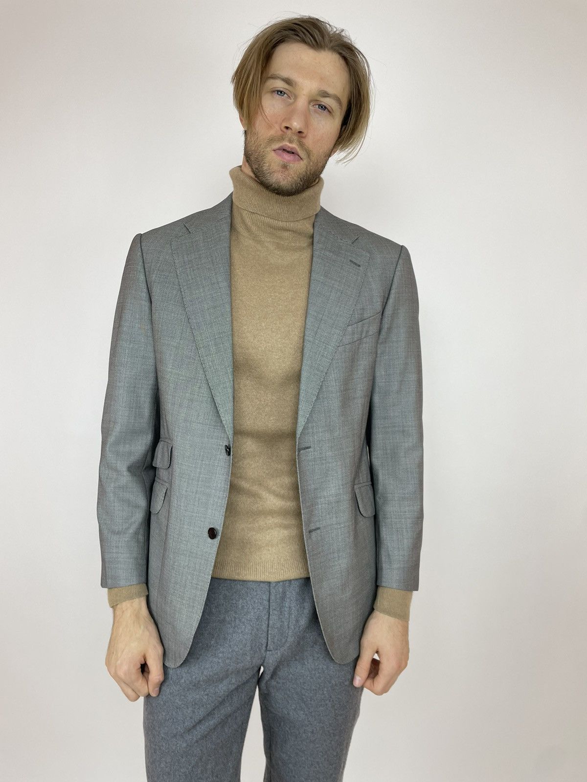 Designer × Emanuel Ungaro emanual ungaro wool blazer Mens size 50R Size 50R - 2 Thumbnail