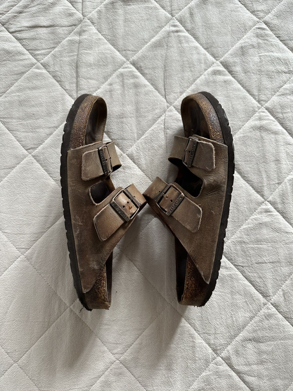 Birkenstock Birkenstock Arizona / Oiled Leather in Tobacco Brown / Sz 42 Size US 9 / EU 42 - 5 Thumbnail