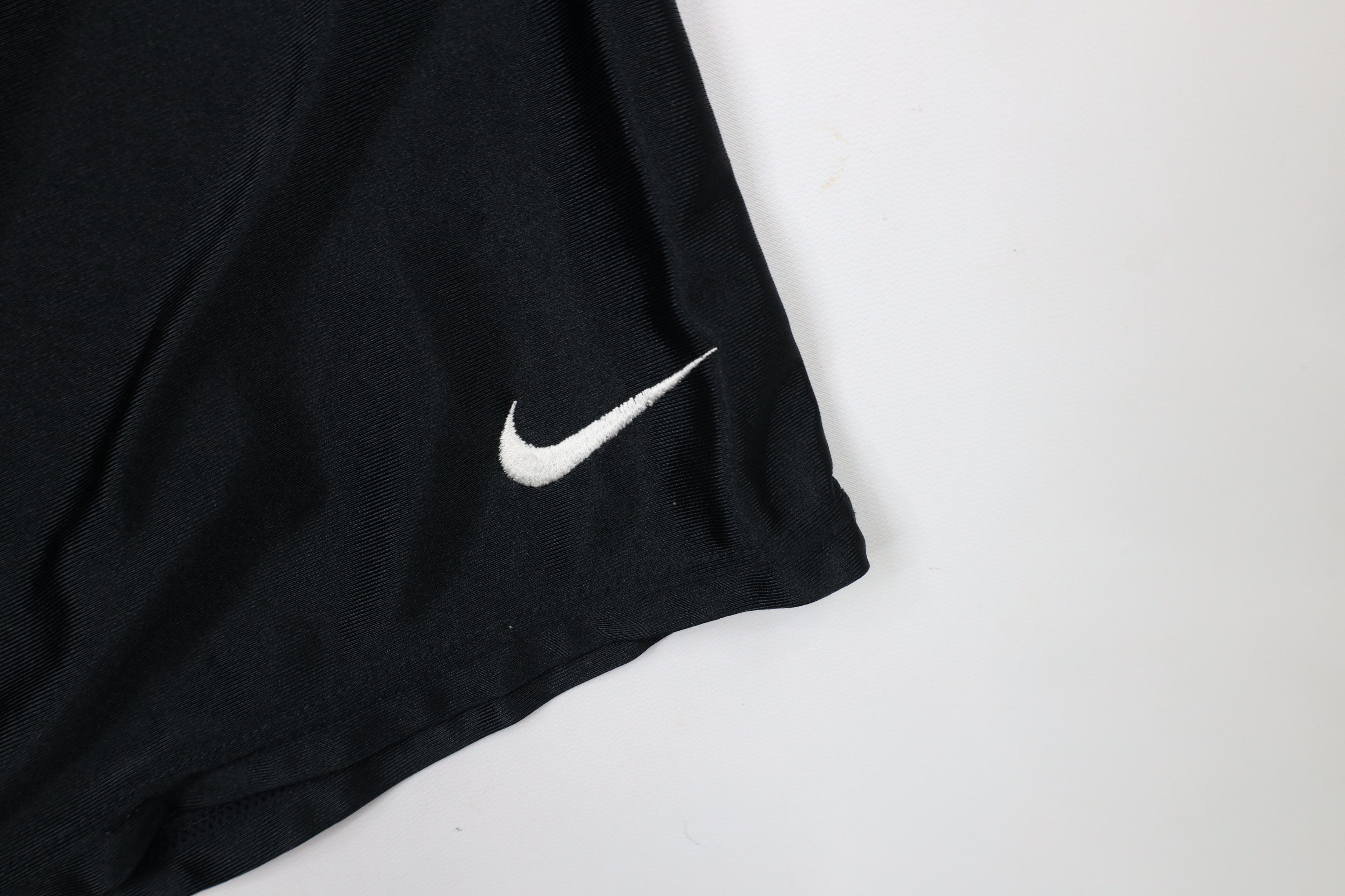 Nike × Vintage Vintage 90s Nike Scott Mini Swoosh Above Knee Shorts Black Size US 34 / EU 50 - 5 Thumbnail