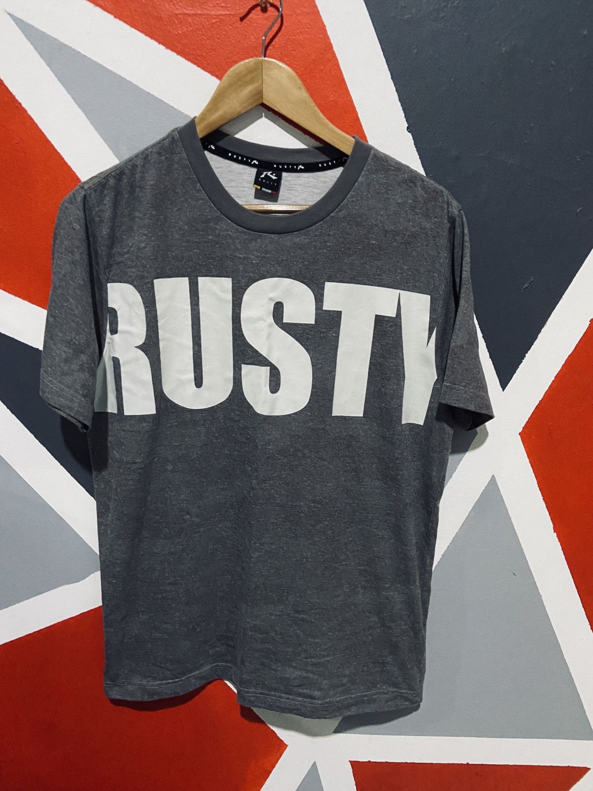 Rusty Rusty Big Logo Tee Size US M / EU 48-50 / 2 - 1 Thumbnail