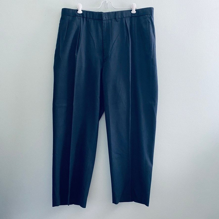 Polo Ralph Lauren Polo Ralph Lauren navy silk dress pants Size US 40 / EU 56 - 2 Thumbnail