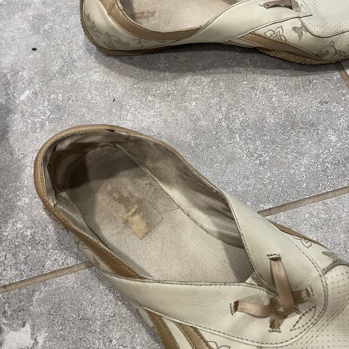 Reebok 90s reebok slip on sandals Tabi Ballet Flats like puma speed Size US 10 / IT 40 - 6 Thumbnail