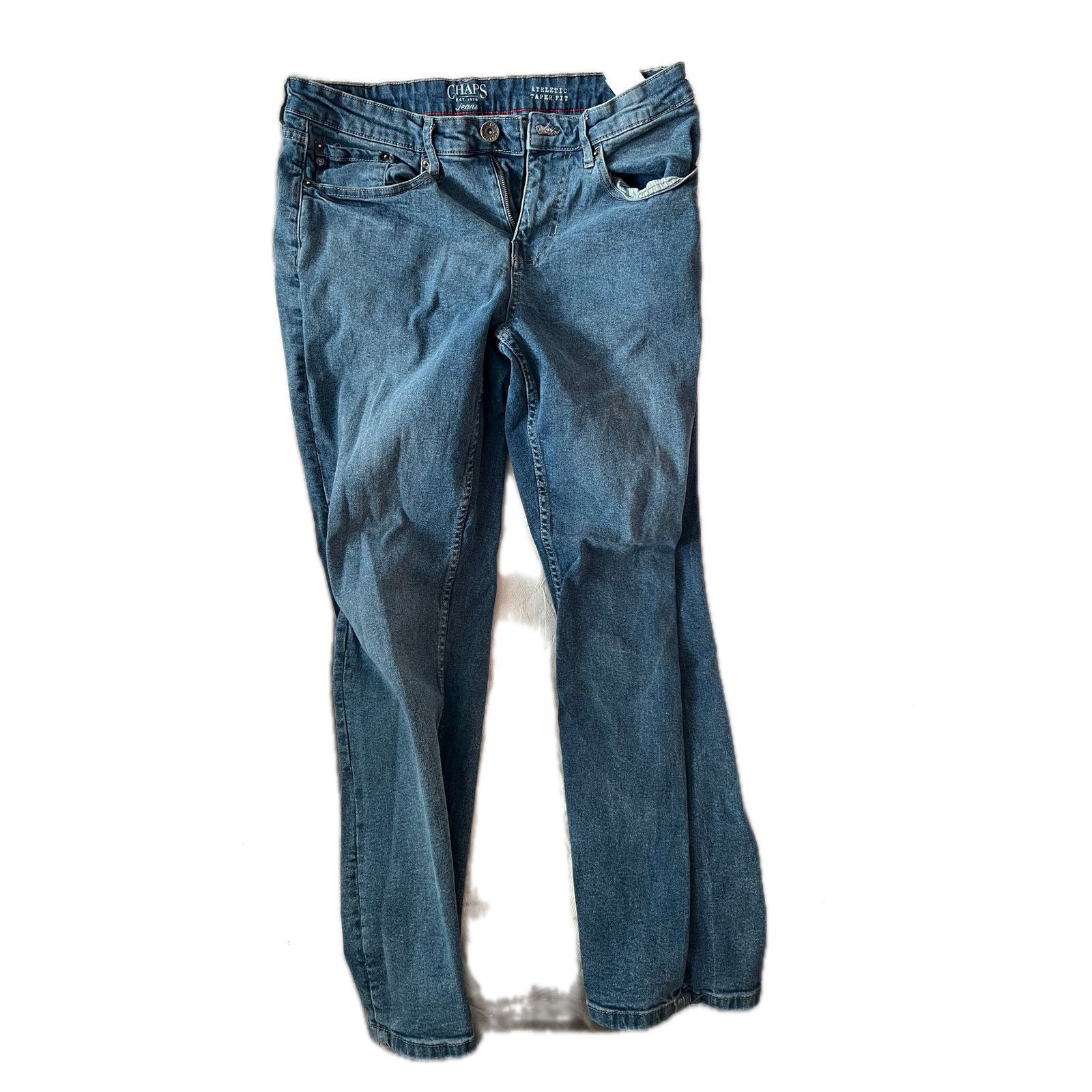 Chaps Chaps Athletic Taper Jeans Mens 32x30 Size US 32 / EU 48 - 1 Thumbnail