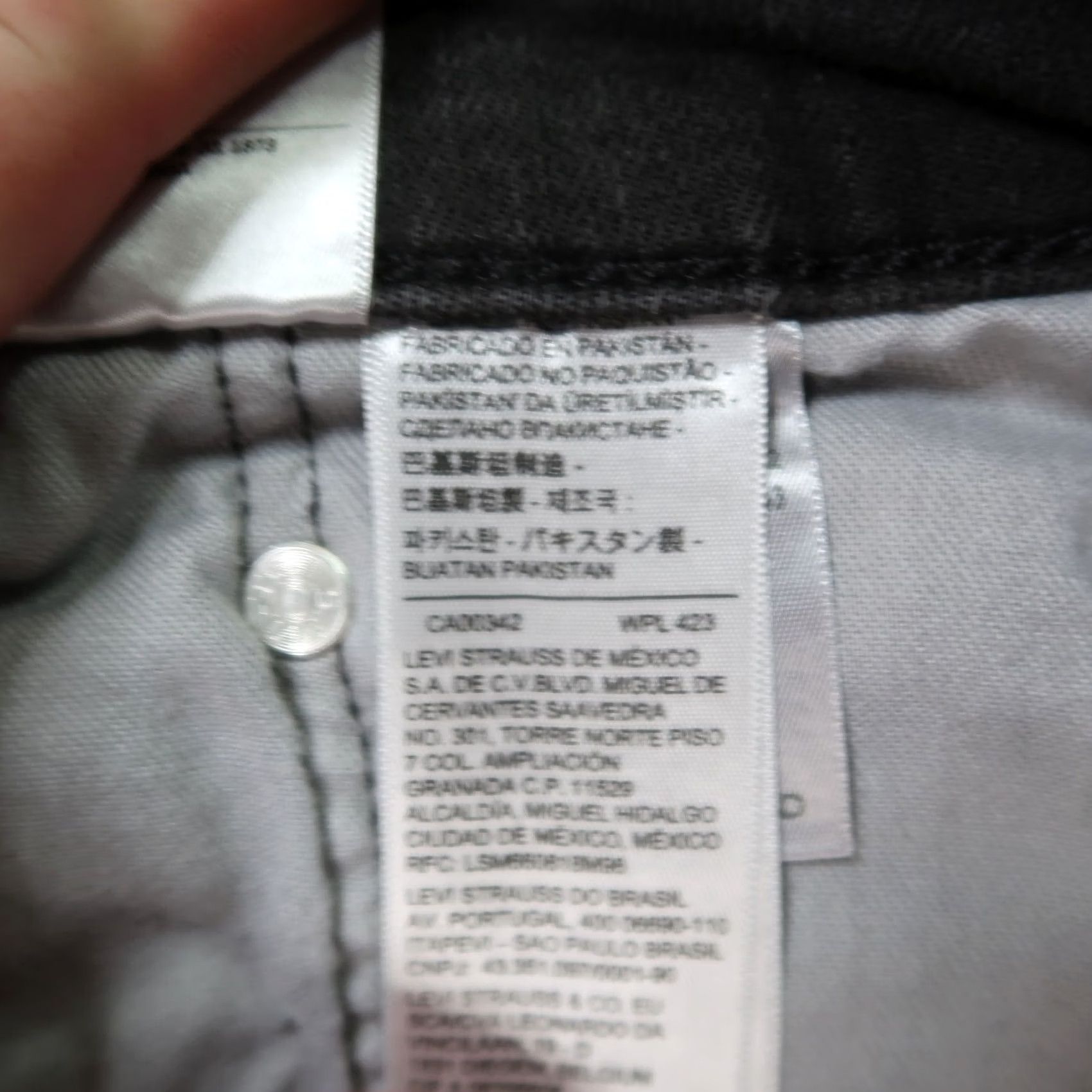 Levi's Levi's 511 Slim Cutoff Shorts Men's 42 Black Denim Flex Eco Performance new Bermuda Casual Slim 5-Pocket Mens Size US 42 / EU 58 - 5 Thumbnail