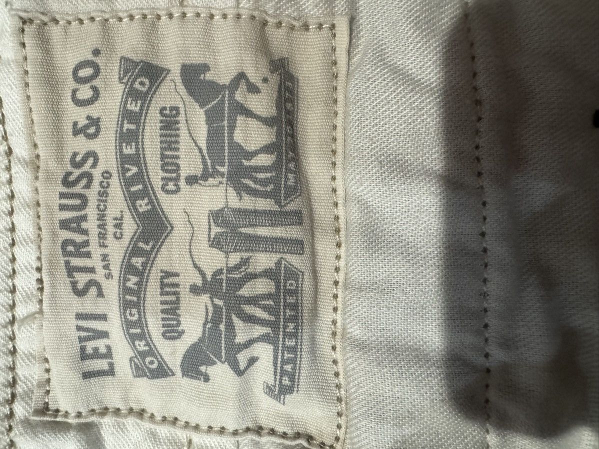 Levi's Camo Levis Beige Green Brown White Tag Vintage Denim Pants Size US 31 - 21 Thumbnail