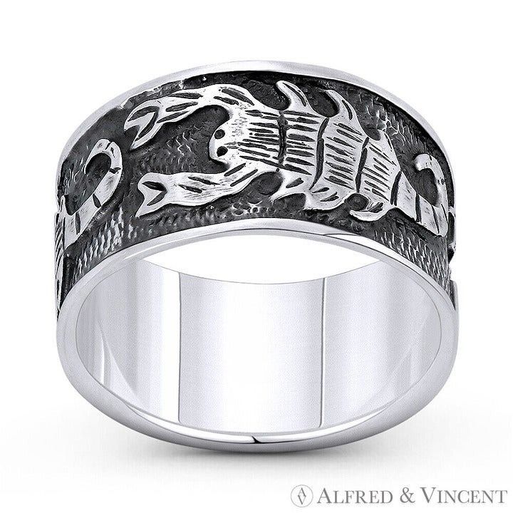 Other Scorpion Arachnid Goth Charm Ring in .925 Sterling Silver Size ONE SIZE - 1 Preview