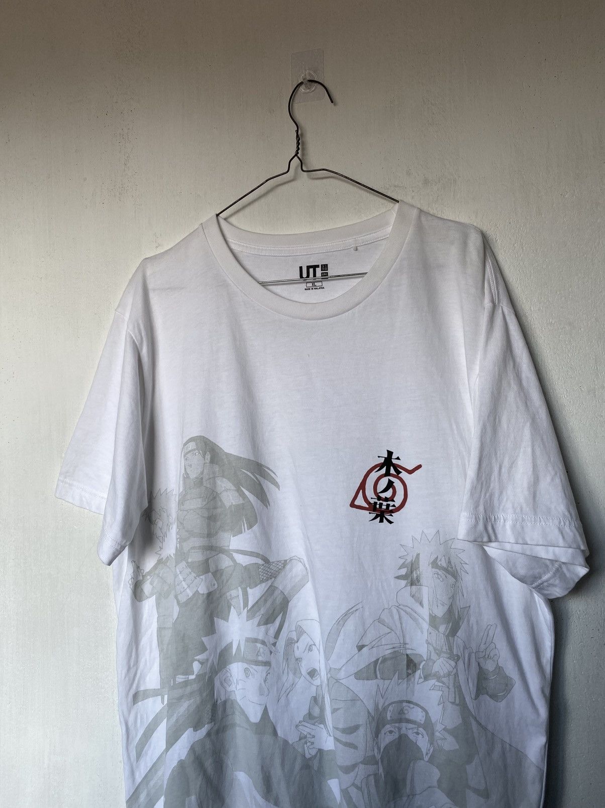 Anime RARE Naruto Konoha Team Tshirt Size US XL / EU 56 / 4 - 3 Thumbnail