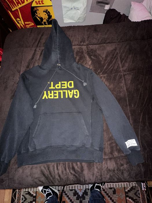 Gallery Dept. GALLERY DEPT FUCKED UP LOGO HOODIE | Grailed